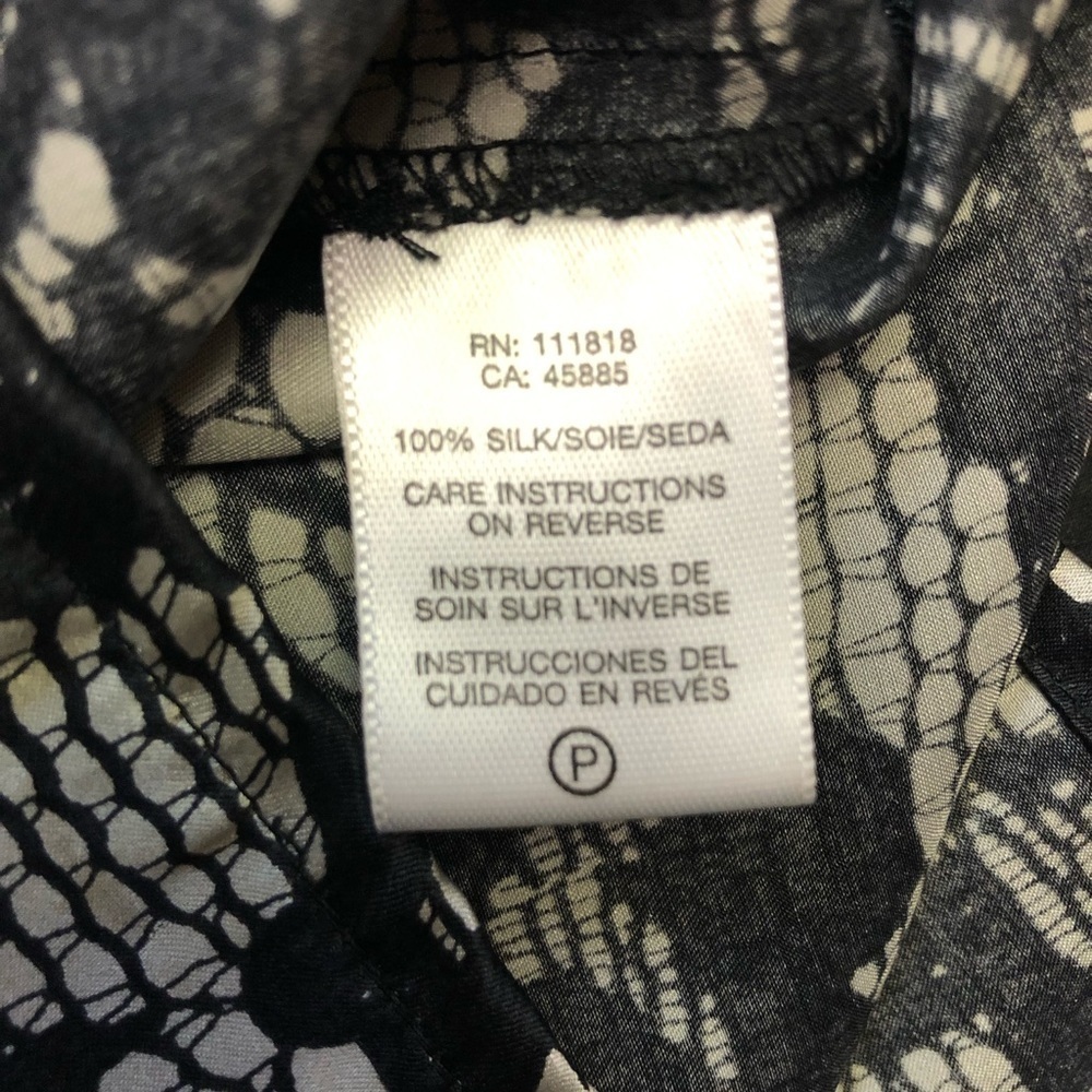 Silk Floral Top by Michael Kors - Picture 8 of 9